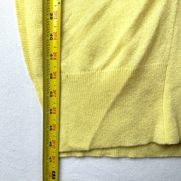 Crush Cashmere Long Sweater Duster Quiet Luxury Office - Picture 9 of 9